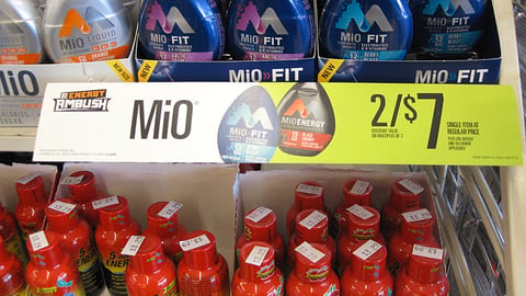 7-Eleven MiO 'Energy Ambush' Shelf Sign